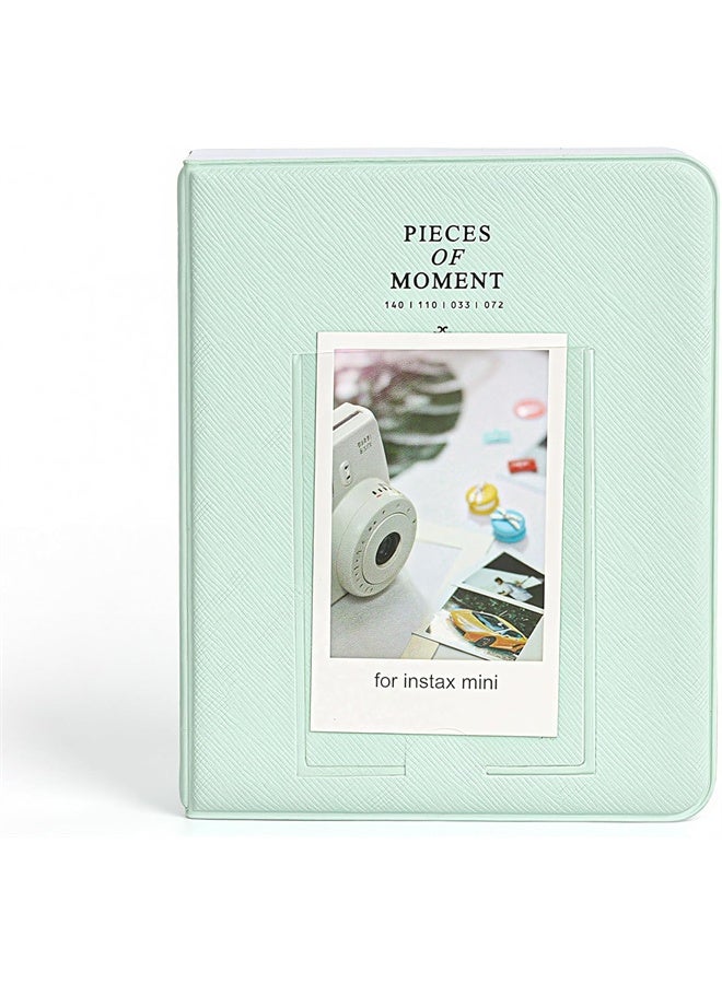 HOMESTAR 64 Pockets Photo album, for Fujifilm Instax Camera Mini 12, 11, 9, 8+, 8, 7s, 25, 26, 50s, 70, 90, Polaroid Snap, Z2300, Instant Printer Film, Green - Image 2